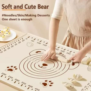 70*50cm Silicone Pad Baking Mat Sheet Kneading Dough Mat For Kitchen Rolling Dough Pizza Large Dough Non-Stick Maker Holder - Image 3