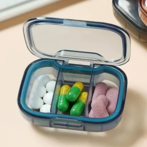 Mini Medicine Pills Box Drug Storage Box Pills Dispenser Pill Organizer Tablet Pillbox Case Container Pastillero Portable - Image 6