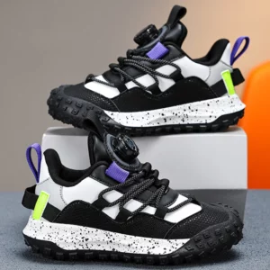 Children Basketaball Shoes Field Training Non-slip Comfortable Running Shoes Lightweight Outdoor Sports Shoes for Kids Sneakers - Image 4