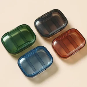Mini Medicine Pills Box Drug Storage Box Pills Dispenser Pill Organizer Tablet Pillbox Case Container Pastillero Portable - Image 4