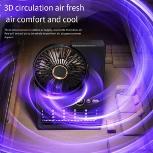 2 in1 Fan Mosquito Killer Lamp Photocatalyst Mosquito Rechargeable Portable Pregnant Babies Safe Mosquito Repellent Light - Image 3