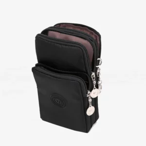 New Women Mobile Phone Bag Nylon Cell Phone Bag Coin Purse Strap Shoulder Bag Small Crossbody Bags for Women Wallet Travel Purse - Image 4