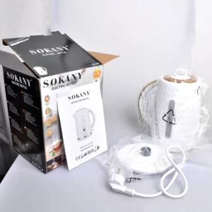 Houselin Electric Kettle, with Fast Boil and Boil Dry Protection, 1.7 Litre Double Wall Hot Water Boiler Heater , 2000 W - Image 2