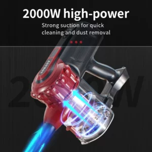 2200W Corded Stick Vacuum, XL Dust Cup, Lightweight, Perfect for Pet Hair Pickup, Converts to a Hand Vacuum - Image 5