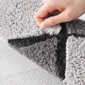 Super Soft Absorbent Fiber Bath Mat Thickened Tufted Bathroom Carpet Non-slip Wear-resistant Bathroom Floor Mat Bath Rug Doormat - Image 5
