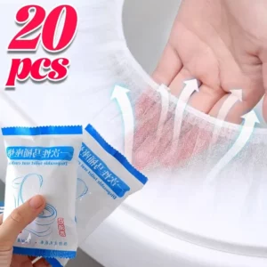 Disposable Toilet Seat Cover Sterile Portable Travel Camp Hotel Bathroom Nonwovens Isolate Lavatory Mat Carrier Ring Accessories - Image 2