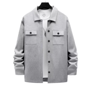 New Italy style long-sleeved pure cotton shirt men brand spring and autumn shirts for men casual comfortable shirt mens camisa - Image 3