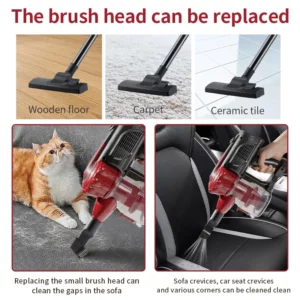 2200W Corded Stick Vacuum, XL Dust Cup, Lightweight, Perfect for Pet Hair Pickup, Converts to a Hand Vacuum - Image 4