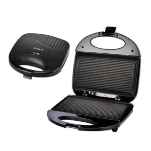 Houselin Sandwich Maker,Indoor Grill with Locking Lid,Non-Stick Coated Plates,Dishwasher Safe Removable Drip Tray,750W - Image 5