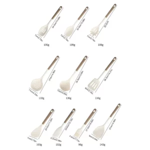 Cooking Tool Sets Non-toxic Cooking Baking Kitchen Tools Utensils Silicone Shovel Spoon Scraper Brush Spade Whisk Turner - Image 3