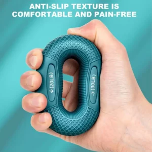 Silicone Finger Gripper Ring Hand Muscle Strengthener Ring Wrist Finger Trainer Exercise Carpal Expander Workout Fitness Device - Image 4