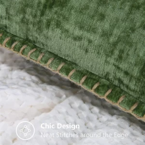 Olanly Chenille Cushion Cover 45x45 Pillow Cover 40x40cm Sofa Decorative Throw Pillow Case Soft Luxury For Living Room Decor﻿ - Image 4