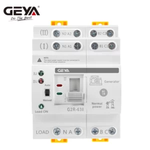 GEYA G2R Din Rail 2P 4P ATS Dual Power Automatic Transfer Switch Electrical Selector Switches Uninterrupted Power 25A 40A 63A - Image 4