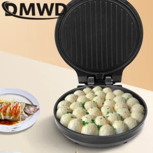 DMWD Electric Baking Pan 26CM Diameter Double-sided Heating Skillet Crepe Maker Non-stick Coating Pizza Pancake Grill 220V - Image 2