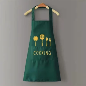 Kitchen Household Cooking Apron Men Women Oil-Proof Waterproof Adult Waist Fashion Coffee Overalls Apron Kitchen Accessories - Image 3