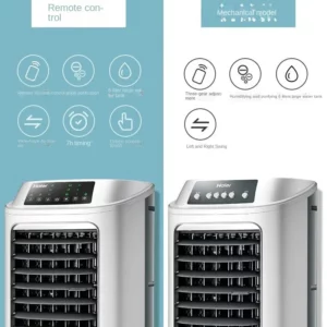 Haier Air Conditioner Fan Cooling Fan Humidification Refrigeration Bladeless Fan Household Air Conditioner Small Air Conditioner - Image 2