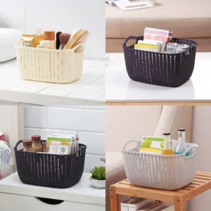 New Storage Basket Kitchen Storage Snack Box Bathroom Shower Frame Home Accessories - Image 6