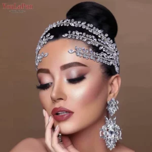YouLaPan HP496 Rhinestone Bridal Headband Woman Headpiece Wedding Hair Accessories Bride Tiara Pageant Headdresses Wedding Tiara - Image 3