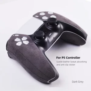 New Accessories For PS5 Controller/DualSense Edge Gamepad Suede Leather Sweat Absorbing Material Soft Touch Anti Slip Sticker - Image 2
