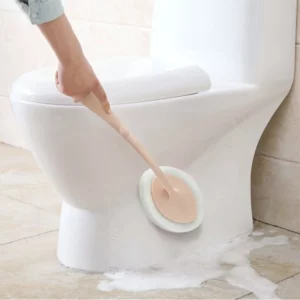 1Pcs Portable Toilet Brush Multifunction Sponge Long Handle Bathtub Floor Home Cleaning Bathroom Cleaning Brush - Image 1
