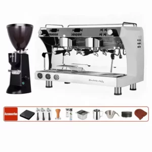 Commercial Professional High Quality Two Group Italian Semi Automatic Coffee Maker Espresso Machine - Image 5