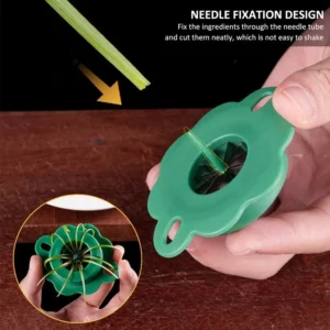 New Green Onion Easy Slicer Shredder Plum Blossom Cut Green Onion Wire Drawing Superfine Vegetable Shredder Kitchen Accessories - Image 2