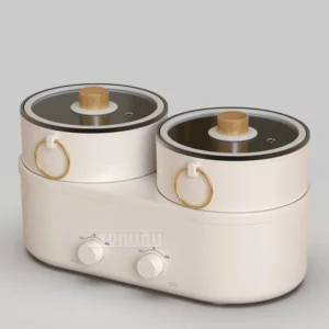 Kitchen Cooking Pot Double Multi Cooker Electric Boiling Pot Split Type Hot Pott Elektrisch - Image 6