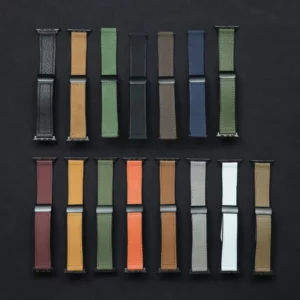 Strap for Apple watch band 44mm 42mm 45mm 49mm 41mm 40mm 46mm Leather+Silicone bracelet for iWatch Series 10 9 ultra 8 7 6 SE - Image 3
