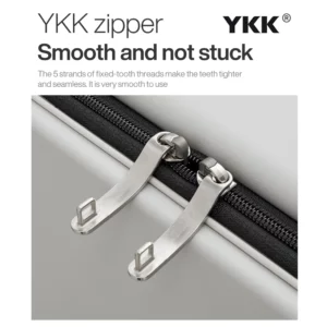 Mixi New Design Wide Handle Suitcase Aluminum Frame Men Carry-On Luggage Women Travel Trolley Case 20 Inch Cabin PC - Image 5
