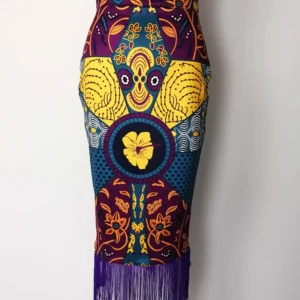 Printed Skirts for Women High Waist Floral Package Hip Knee Length Office Work Evening Event Occasion Skirt Summer 2024 - Image 2