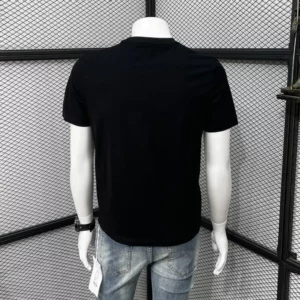 Fashion O-Neck Korean Printed Short Sleeve Letter T-Shirts Men's Clothing 2024 Summer New Loose Casual Tops All-match Tee Shirt - Image 4
