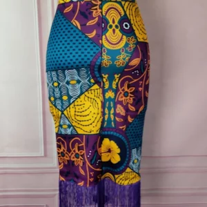 Printed Skirts for Women High Waist Floral Package Hip Knee Length Office Work Evening Event Occasion Skirt Summer 2024 - Image 3