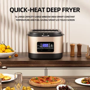 Household Electric Fryer Intelligent Deep Freidoras Con Aceite Temperature Adjustable Feidora Electrica Con Aceite - Image 2
