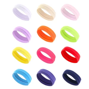 Summer Sports Headbands For Women Fitness Run Yoga Bandanas Solid Color Elastic Hair Bands Stretch Makeup Hair Accessories 2023 - Image 4