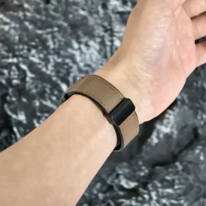 Strap for Apple watch band 44mm 42mm 45mm 49mm 41mm 40mm 46mm Leather+Silicone bracelet for iWatch Series 10 9 ultra 8 7 6 SE - Image 6