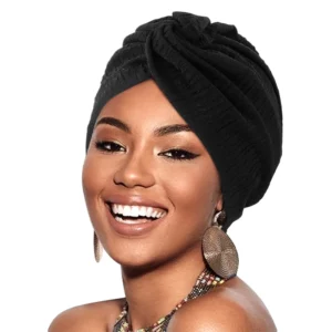 New Women Muslim Twist Turban Cap Wrap Head Scarf Elastic Head Wrap Headwear Bandanas Lady Hair Hats Beanie islamic underscarf - Image 6