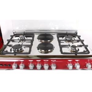 Best Freestanding 6 Burner Gas Oven Stainless Steel Range Gas Electric Cooker Stove With Oven And Gril - Image 2