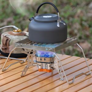 Ourdoor Stainless Steel Camping Grill Portable Foldable Mini Grill Rack Burner Stove Stand For Picnic Cooking Camping Equipment - Image 5