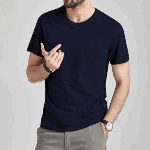 Hot Sale T-Shirts Male Tshirts Men Summer Tee Shirt Women Plain Solid Cotton Blue Short Top Tees Female Lady Girl Boy Brand Tee - Image 4