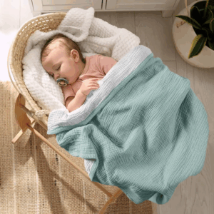 4 Layer Muslin Swaddle Blankets Newborn Baby Blanket For Boys Girls Cotton Gauze Soft Infant Wrap Toddler Bath Towel Baby Stuff - Image 6