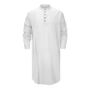 Kurtas for Men Muslim Shirt Stand Collar Long Sleeve Islamic Arab Kaftan punjabi muslim man Casual Long Shirts Men Clothing XXXL - Image 4