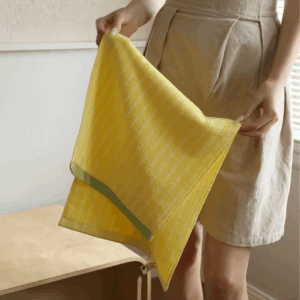 Stripe Pattern Cotton Soft Face Towel for Kids Absorbent Bath Towel Comfortable Cotton Household Towel Beach Towels - Image 2