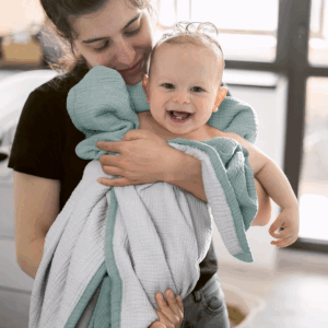 4 Layer Muslin Swaddle Blankets Newborn Baby Blanket For Boys Girls Cotton Gauze Soft Infant Wrap Toddler Bath Towel Baby Stuff - Image 4