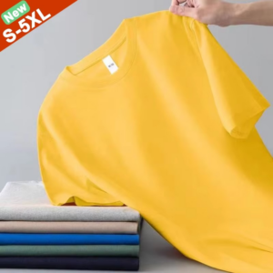 Hot Sale Summer T-Shirts Men Women Cotton Tshirt Male Simple Solid Tee Shirt Children Skin Friendly Plain Tee Tops Regular Fit - Image 7