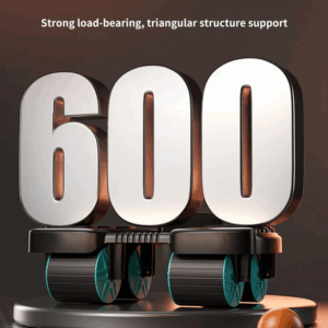 Abdominal Wheel Roller abs Workout Equipment Machine for Gym Automatic Rebound Elbow Support Fitness Sports With Phone Holder - Image 2