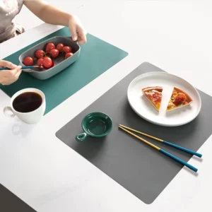 NEW Silicone Waterproof Placemat Table Mat Heat Insulation Anti-skidding Washable Durable For Kitchen Dining - Image 3