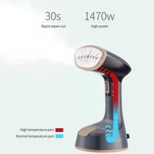 1470W Electric Foldable Handheld Ironing Steamer,120ml Water Tank,30s Rapid Steam Out,Portable Lightweight For Travel - Image 6