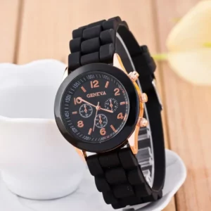 Women Watches 2025 New Fashion Luxury Brand Women's Watch Silicone Strap Quartz Wrist Watch For Female Relogio Feminino Zegarki - Image 4