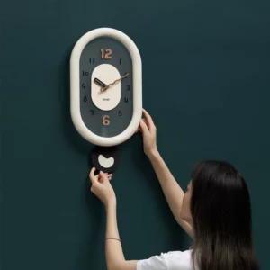 Acrylic Frame Free Punching Living Room Wall Clock Light Luxury Creative Wall Decoration When Hanging The Wall Clock - Image 5