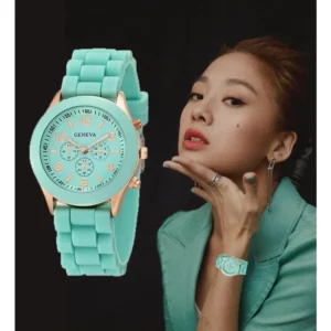 Women Watches 2025 New Fashion Luxury Brand Women's Watch Silicone Strap Quartz Wrist Watch For Female Relogio Feminino Zegarki - Image 1